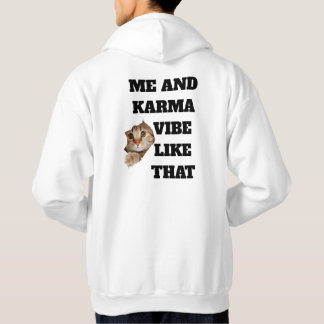 "Yo y Karma" Sudadera Gráfica