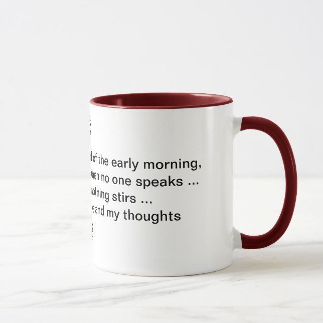 Yo y mi taza de café (Derecha)