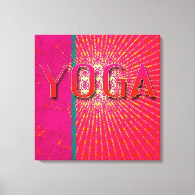 Yoga 1 - Lienzo envuelto (Anverso)