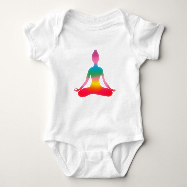 Yoga Baby Jersey Bodysuit (Anverso)