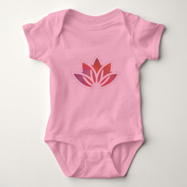 Yoga Baby Lotus Body Suite (Anverso)