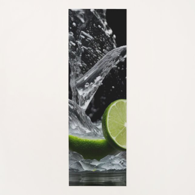 Yoga caliente Guay Lime - Yoga Mat (Anverso)