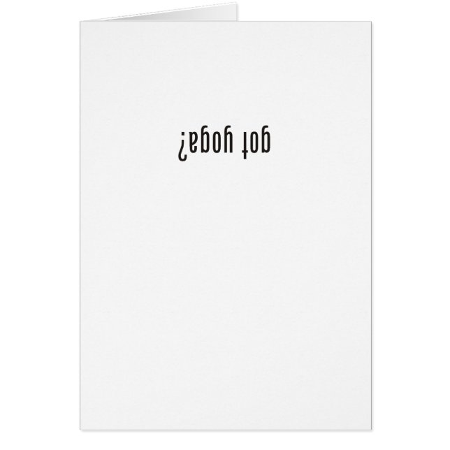 ¿yoga conseguida? (al revés) (Frente)