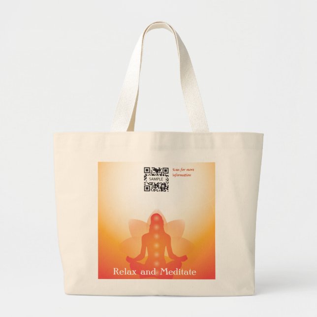 Yoga de la plantilla del bolso (Frente)