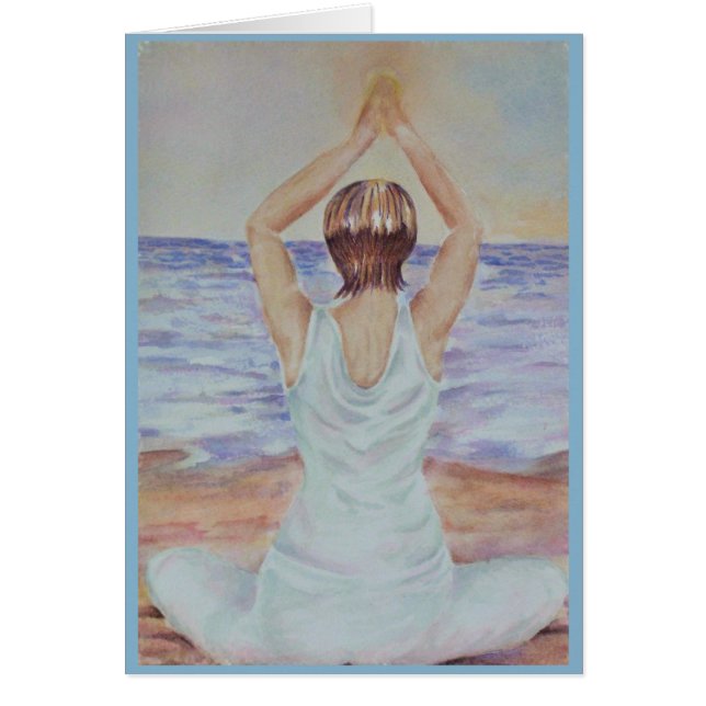 YOGA EN LA PLAYA (Frente)