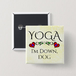 Yoga estoy abajo, botón de perro
