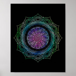 Yoga Geometría Sagrada Arte Boho Flujo Espiritual 