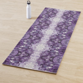 Yoga Mat Amethyst Cristales