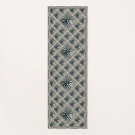 Yoga Mat con hermosas plantas de Yuca