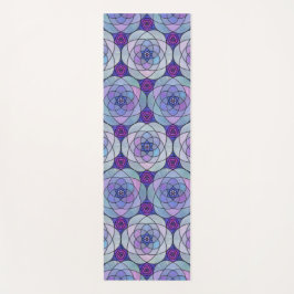 Yoga Mat con mandala de color joyero