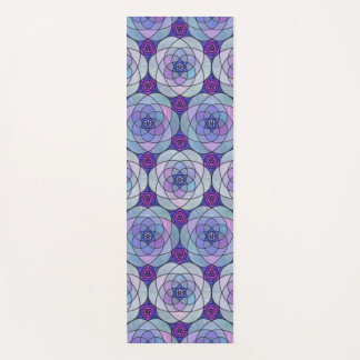 Yoga Mat con mandala de color joyero