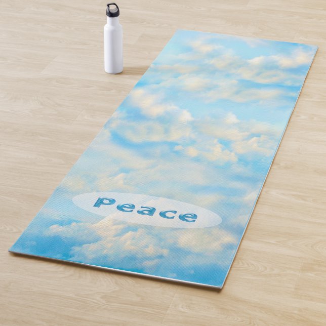 Yoga Mat con nubes pacíficas (In situ)