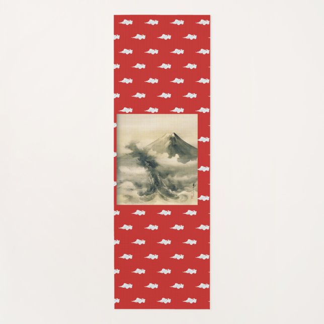 Yoga Mat CON NUBES Y MAT (Anverso)