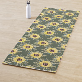 Yoga Mat de girasol