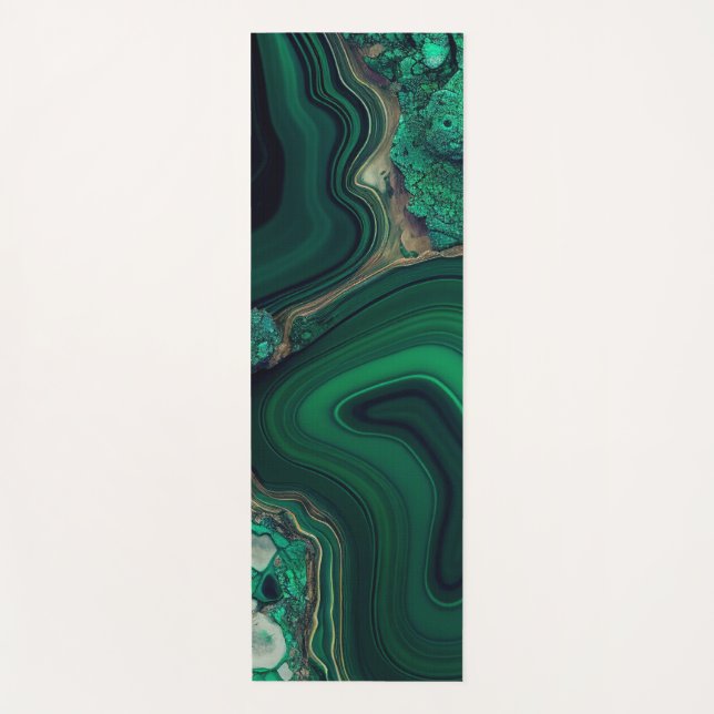 Yoga Mat de Malachita (Anverso)