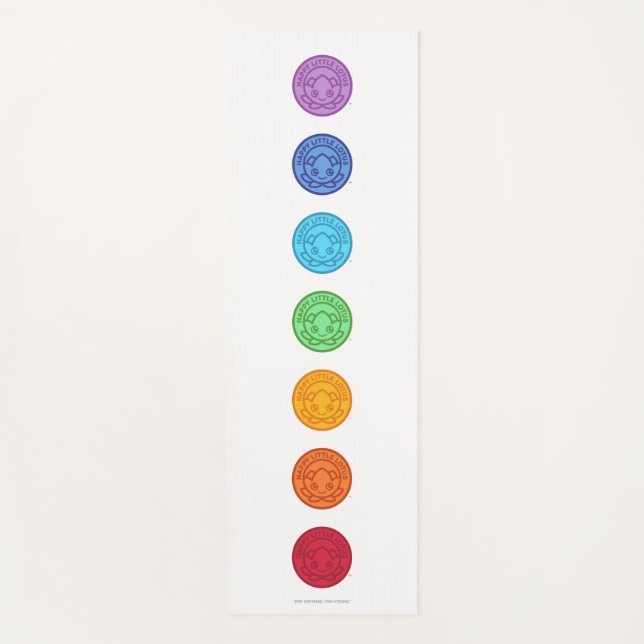 Yoga Mat - Feliz Pequeño Lotus (Anverso)