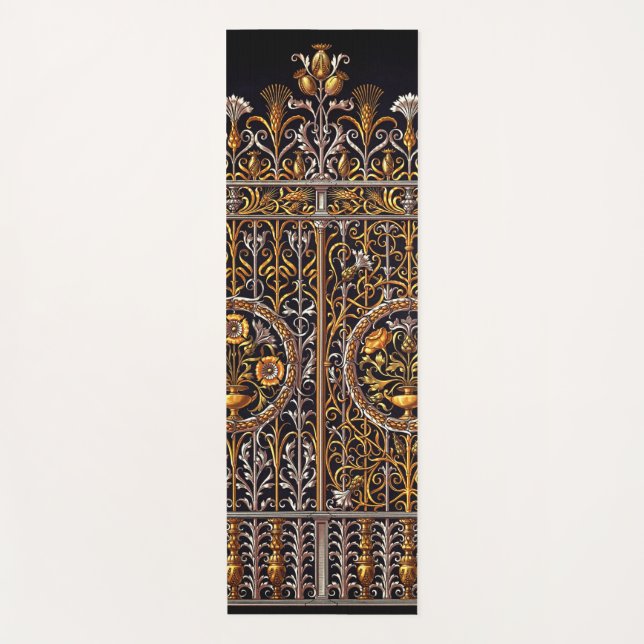 Yoga Mat Golden Doorway (Anverso)