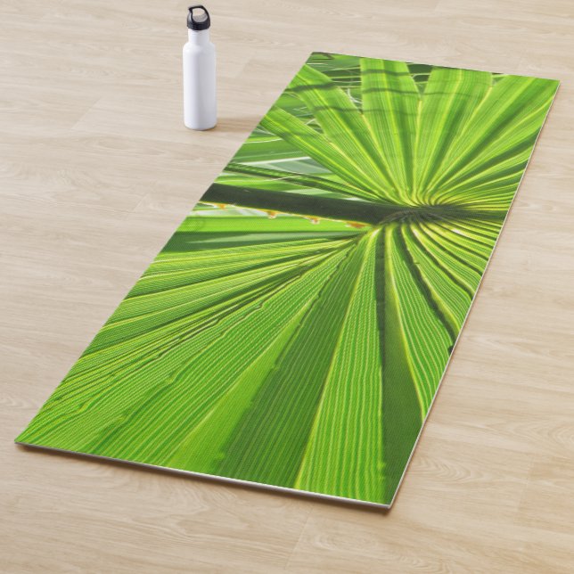 Yoga Mat - Hoja Verde de Palm (In situ)