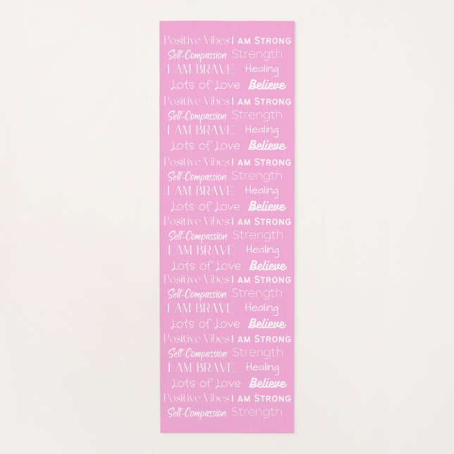 Yoga Mat inspirador (Anverso)