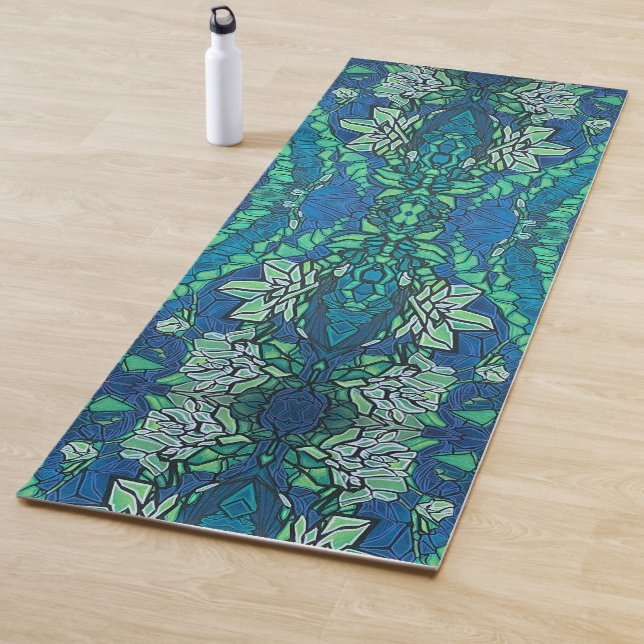Yoga Mat - Lilies de agua (estanque de loto) Arte  (In situ)