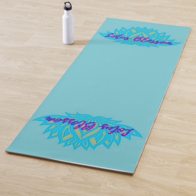 Yoga Mat Lotus Blossom (In situ)