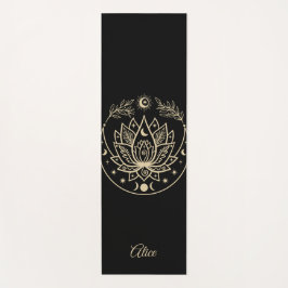 Yoga Mat Meditation Gift Black