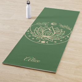 Yoga Mat Meditation Gift Purple