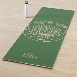 Yoga Mat Meditation Gift Purple