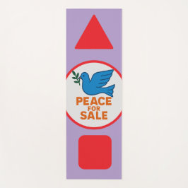 Yoga Mat , Peace theme designed yoga mat