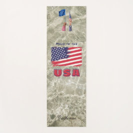 Yoga Mat Personalizado de Bandera Americana Eco Fr