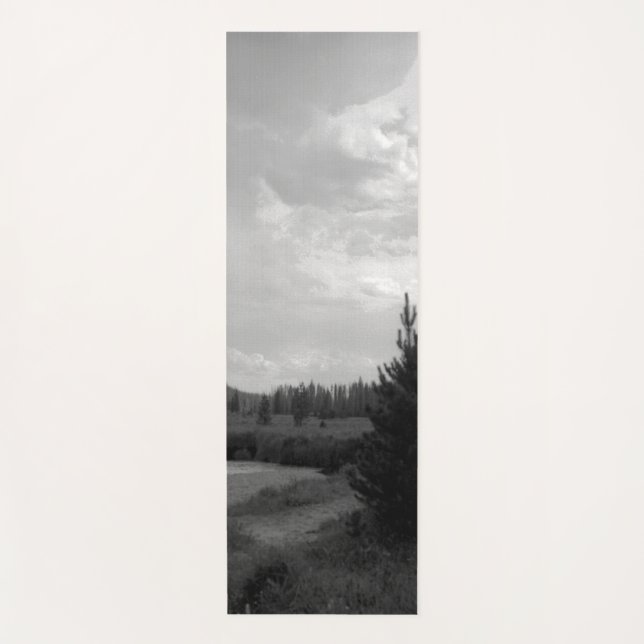 Yoga Mat Personalizado de Rocky Mountain Prairie (Anverso)