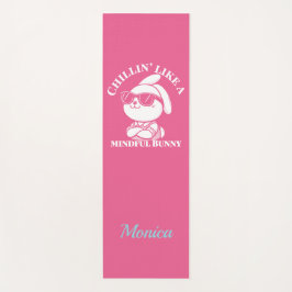 Yoga Mat personalizado rosa "Conviviente"