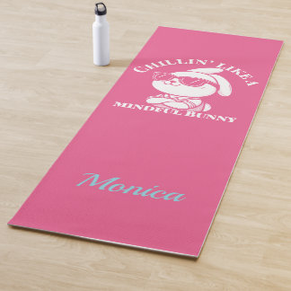 Yoga Mat personalizado rosa "Conviviente"