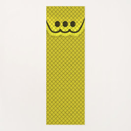 Yoga Mat Pillow Top Design Yellow