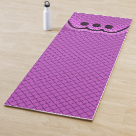 Yoga Mat Pillow Top Diseño Hot Pink