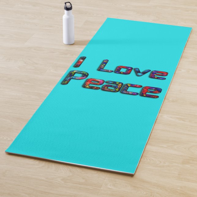 Yoga Mat por la Paz Amor y Unidad (In situ)