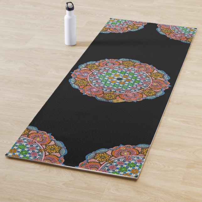 Yoga Mat "Samadhi" (acrylic painting) (In situ)