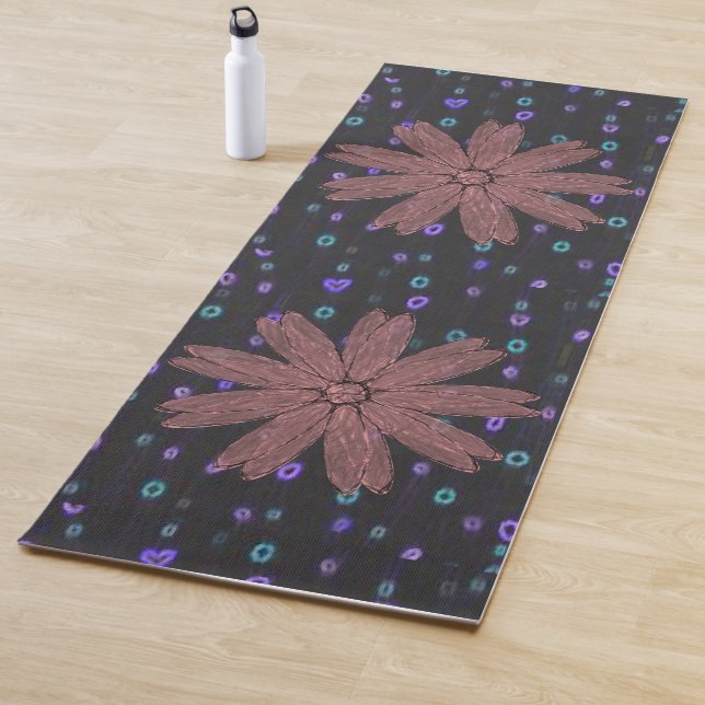 Yoga Mat Sunflower (In situ)
