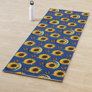 Yoga Mat Sunflower