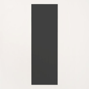 Yoga Mat Two Toned - Negro y Crema