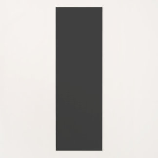 Yoga Mat Two Toned - Negro y Crema