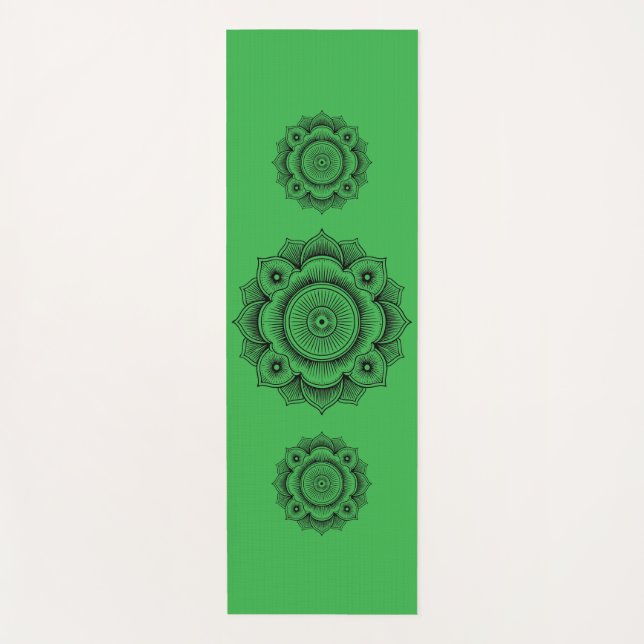 Yoga Mat with Mandala Symbol (Anverso)