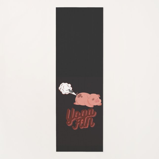 Yoga Mat - Yoga Pig Fart (Anverso)