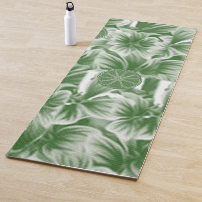 Yoga Mats Floral (In situ)