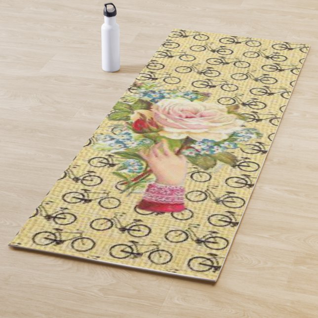 Yoga Mats Floral (In situ)