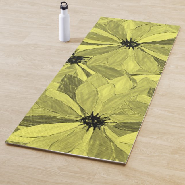 Yoga Mats Floral (In situ)