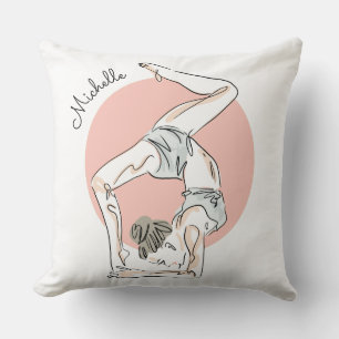 Yoga Mujer nombre costumbre lanzar almohadas