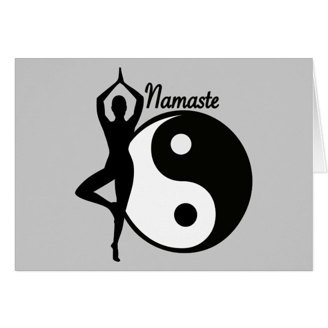 Yoga Namaste (Anverso (Horizontal))