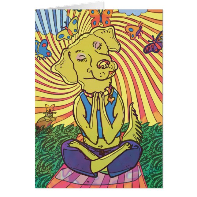 Yoga Namaste del perro (Frente)