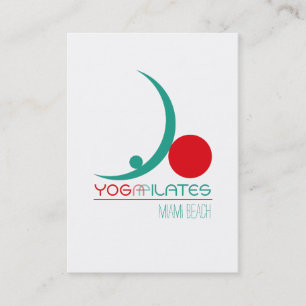 Yoga Pilates - tarjeta de visita